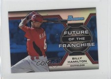2013 Bowman Draft Future of the Franchise Blue Refractor /250 Billy Hamilton 1s8