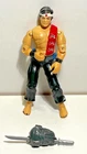 Quick Kick G.I. Joe 1985 Hasbro V1 Vintage Figure Near Complete Missing Nunchuck
