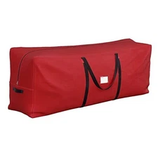  Christmas Tree Storage Bag, Holiday Tree Storage Container, up to 9 ft, Red