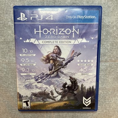 Horizon Zero Dawn Complete Edition Sony PlayStation 4 2017 PS4 Tested