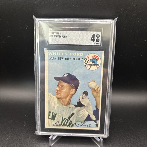 1954 Topps Whitey Ford #37 card