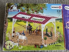 Full Schleich Horse Club Riding School Horse Set - almost complete