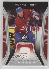 2006-07 SP Game Used Edition Authentic Fabrics Jersey Michael Ryder #AF-MR 0uj7