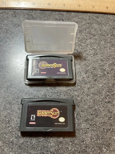 New ListingGolden Sun & Lost Age Nintendo Game Boy Gameboy Advance Lot 2 Games Authentic