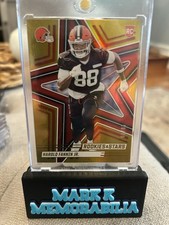 2025 Panini Rookies and Stars Harold Fannin Jr. Rookie RC Gold Prizm #/10 Browns