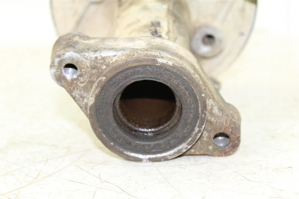 1989 Yamaha Breeze 125 Rear Axle Carrier Brake Drum Hub Assembly - Image 2 of 4