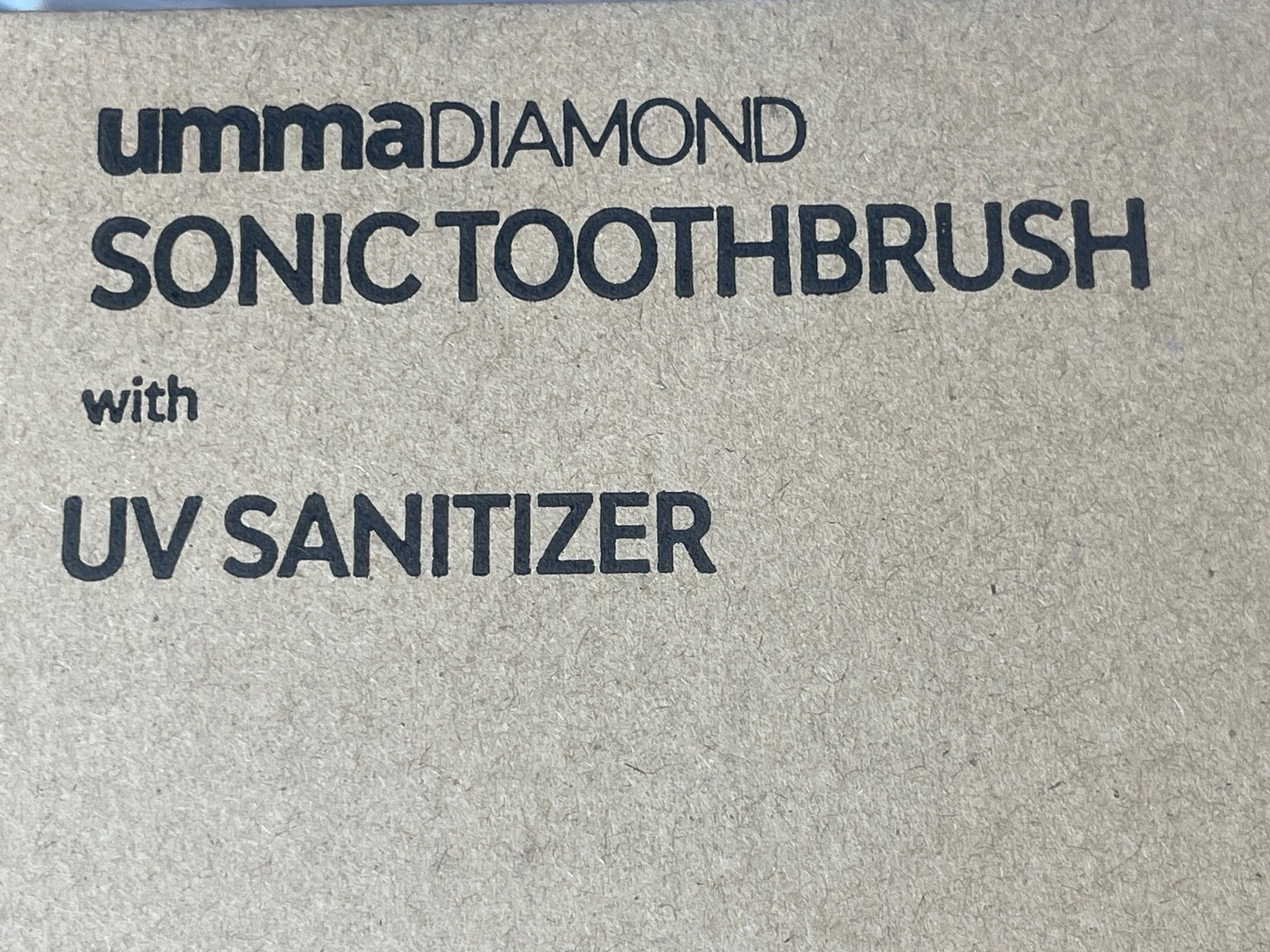 Tao Clean umma DIAMOND Sonic Toothbrush UV Sanitizing Kit White ART OF CLEAN