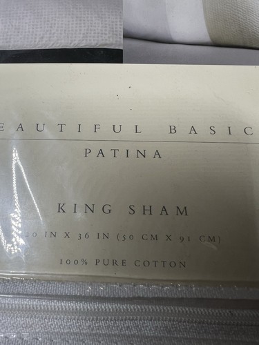 BARBARA BARRY PÁTINA-ROCÍO 2 PIEZAS KING SHAMS NUEVO EN CAJA - Imagen 4 de 4