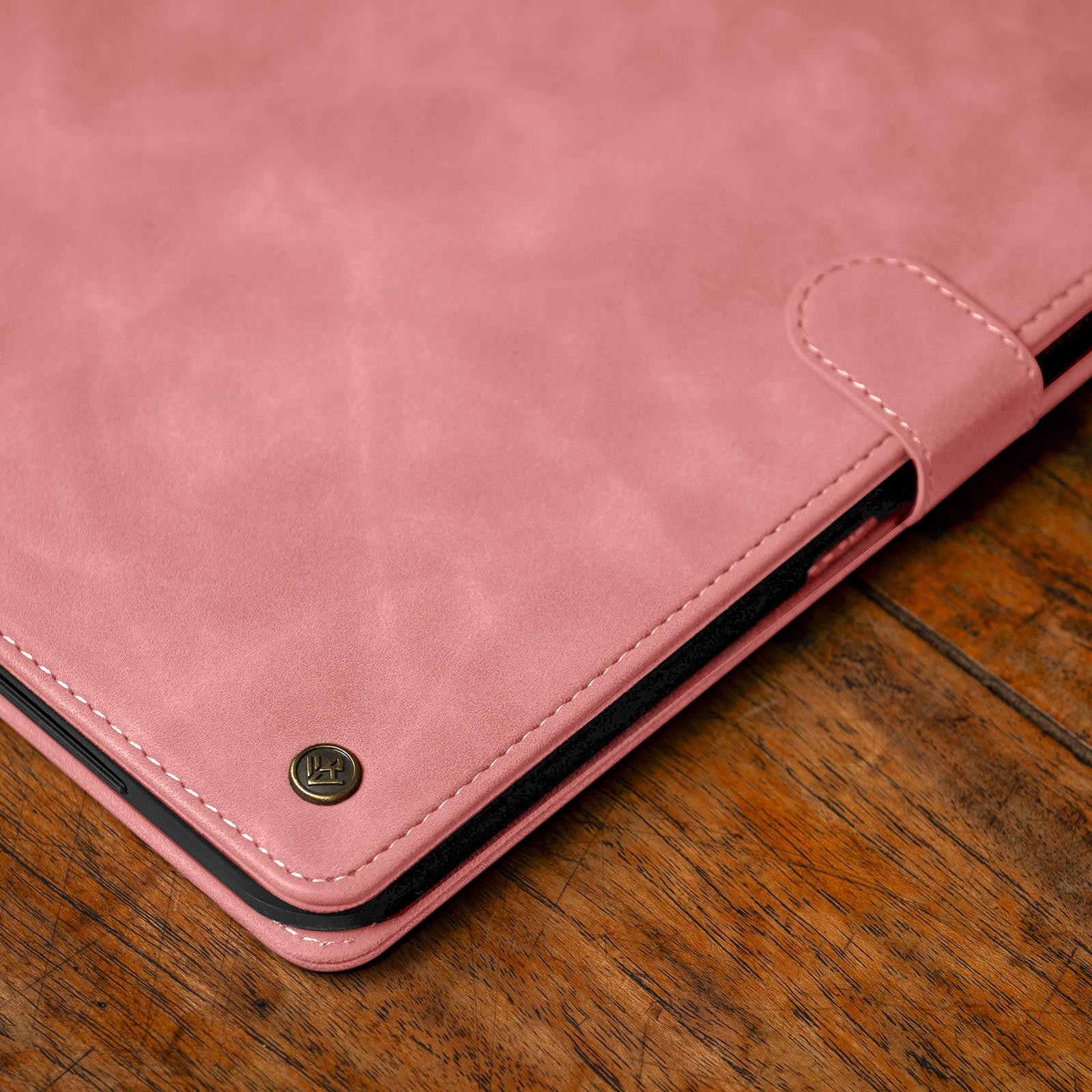 Custodia protettiva rosa per Apple iPad Air 6 foto 5