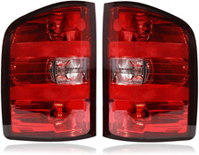 Tail Lights Assembly Compatible with 2007-2013 Chevy Silverado 1500 2500HD 3500H