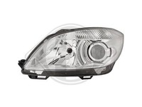 Scheinwerfer Links Mit Kurvenlicht FüR Skoda Fabia Roomster Ab 2010