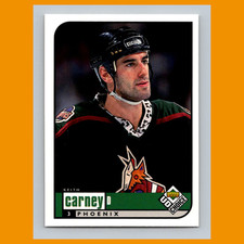Keith Carney #155 1998-99 UD Choice Phoenix Coyotes Hockey Card NHL