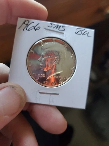 1966 SMS Kennedy Half Dollar Gem BU Special Mint Set 40% Silver
