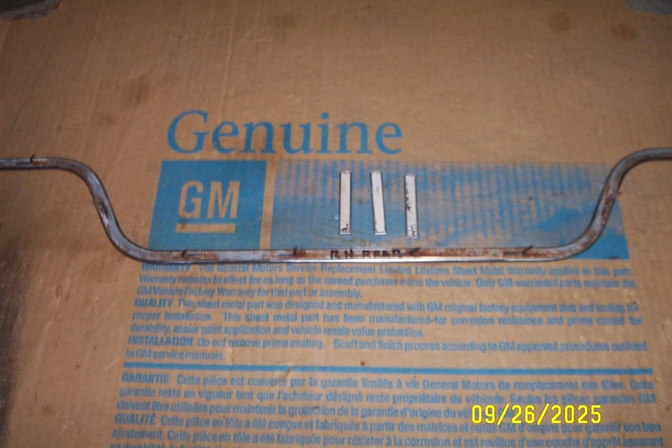 1963 CHEVROLET BELAIR WAGON RH REAR DOOR INTERIOR TRIM orig impala biscayne gm - Image 3 of 3