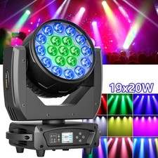 380W Moving Head LED Light RGBW Wash Beam Stage Lights Disco Show DMX Lighting