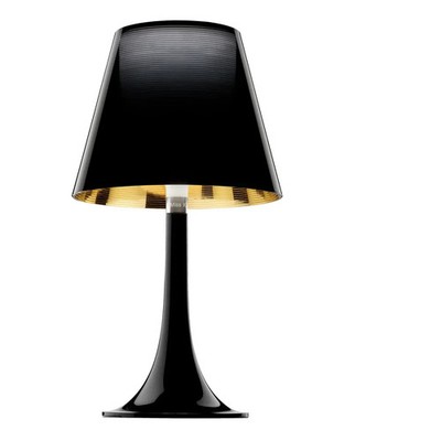 Flos Tischleuchte Lampe Miss K Leuchte schwarz transparent Polycarbonat PMMA
