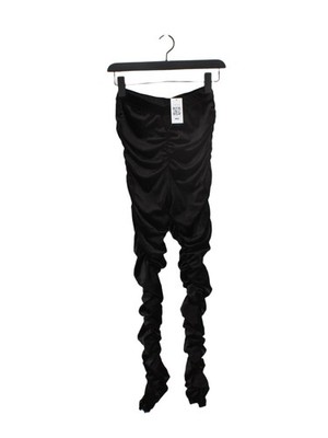 Moda Minx Damen Leggings XS schwarz Polyester mit Elasthan volle Länge