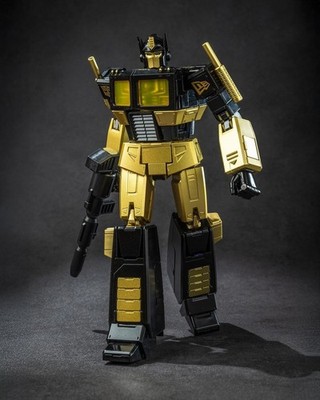 NEW ERA x Transformers Yolopark AMK Series G1 Optimus Prime Black Gold