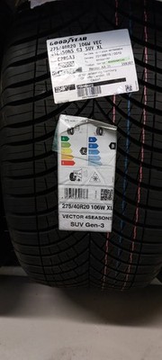 Ganzjahresreifen Goodyear Vector 4Seasons G3 SUV in 275/40R20 106W DOT 4124