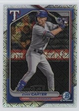 2024 Bowman Chrome Mega Box Mojo Refractor Evan Carter #65 1o3q