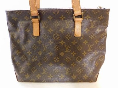 Louis Vuitton M51148 VI0071 Monogram Cabas Piano Bag Handbag Tote 8B Mui 100 r0_