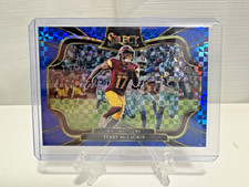 2025 Panini Select - Terry McLaurin #487 Field Level Blue Prizm 26/75 Commanders