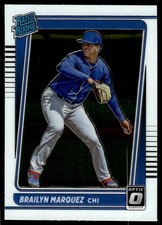 2021 Donruss Optic Brailyn Marquez Rookie Chicago Cubs #32