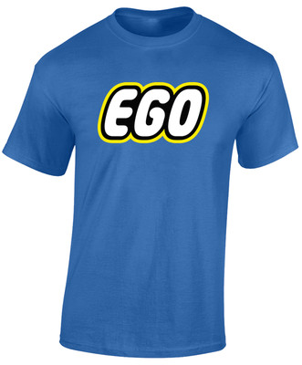 EGO PARODIE HERREN T-SHIRT LUSTIG WITZ BEDRUCKT SPRUCH DESIGN NEUHEIT COOL TOP