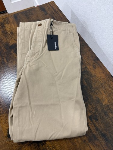 Buck Mason Paperback Twill Maverick Slim Chino Men’s 32 Uniform Khaki NWT