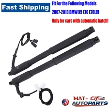 For BMW X5 E70 207-2013 Pair Rear Left+Right Electric tailgate Lift Support