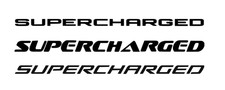 New Style Supercharged Decals Many Sizes And Colors Supercharged Sticker New Style Supercharged Decals Many Sizes And Colors Supercharged Sticker