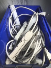 6 Outlet Power Strip Surge Protector 3-Prong White Heavy Duty