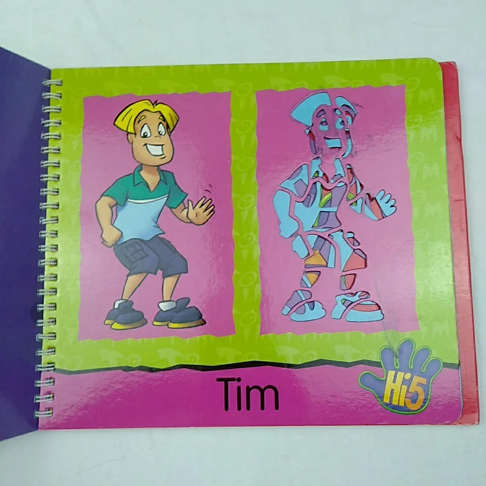 Hi-5 Stencilling Book Groovy Lift-the-Flap Adventure Sharing Stories Lot Bundle - image 4 of 4