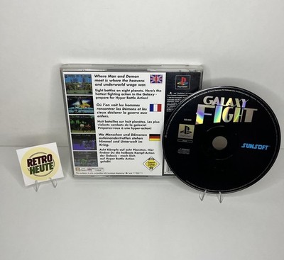 PS1 Playstation 1 PAL Galaxy Fight Gut nur CD Backcover Ovp