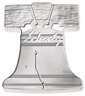 2026-P 1/2 Oz Silver FREEDOM RINGING LIBERTY BELL Proof Medal.
