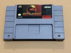 Super Nintendo SNES Mortal Kombat (Cleaned, Tested & Working)