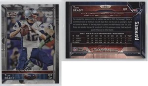 2015 Topps Chrome Refractor Tom Brady #50