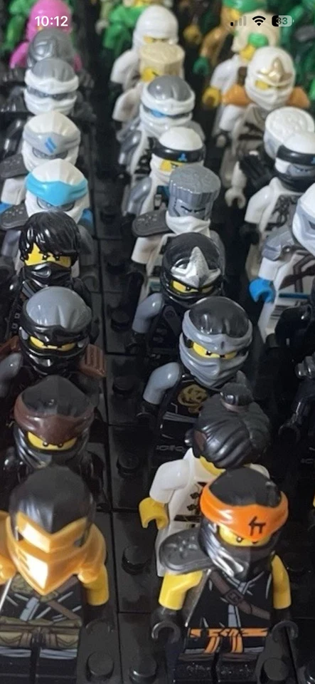 Lego Ninjago Minifiguras Lote de 1 Bolsa Ciega Aleatoria Jay Kai Serpientes Lloyd Wu Cole Foto 4 de 4