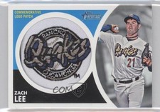 2012 Heritage Minor League Edition Manufactured Hat Logo Zach Lee Patch b9e