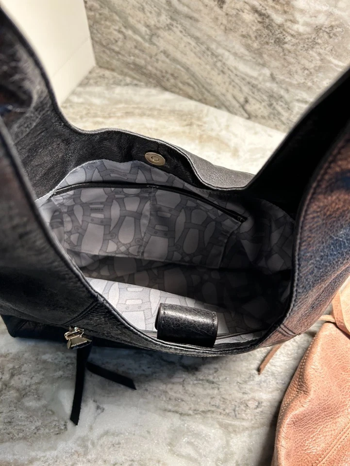 TWO Aimee Kestenberg Top Handle Bags Purse Tote from a SMOKE/PET FREE HOME - Image 3 of 4