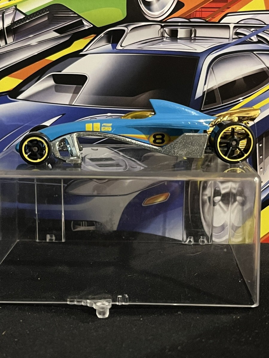 Hot Wheels Greased Lightning 1:64 Blue Diecast Car NEAR MINT
