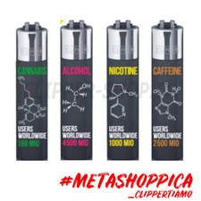 Accendini Clipper da collezione, Lighters, Mecheros, Feuerzeuge MOLECOLE