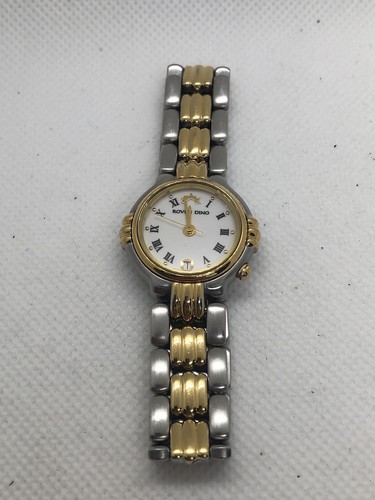 Ladies Two Tone Roven Dino 2004L Watch *Is Running*