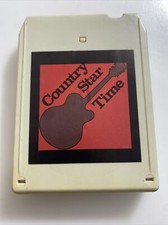 70  s Vintage 8-Track Cassette Tape  Country Star Time Hits