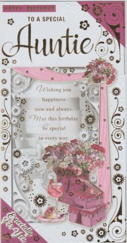 Female Relation Birthday Card ~ Sister, Open, Granddaughter, Friend, Auntie etc - Picture 43 of 90