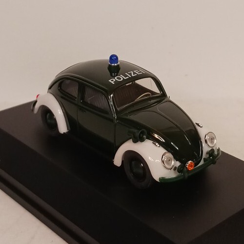 Faller Volkswagon 1962 Polizei Beetle VW Kafer Baujahr Memery Cars