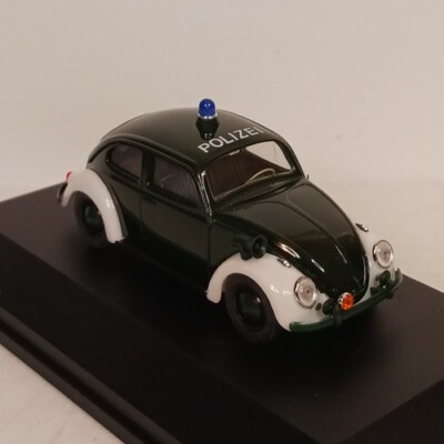Faller Volkswagon 1962 Polizei Beetle VW Kafer Baujahr Memery Cars