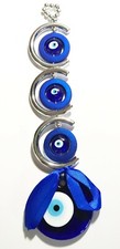 Evil eye Nazar wall hanging for protection,Glass wall hanging,Wall decor