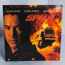 Speed - Laserdisc Laser Disc - Keanu Reeves, Sandra Bullock Dennis Hopper - 1993