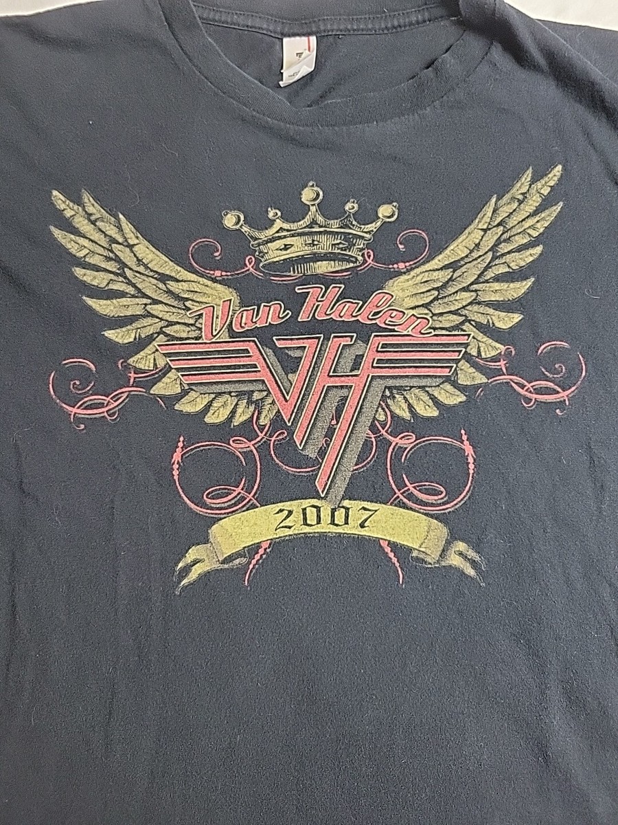 Van Halen 2007 Tour Shirt Size S Double Sided Merch Medium